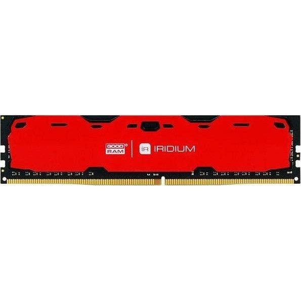 GOODRAM 16 GB DDR4 2400 MHz IRDM Red (IR-R2400D464L17/16G) - зображення 1