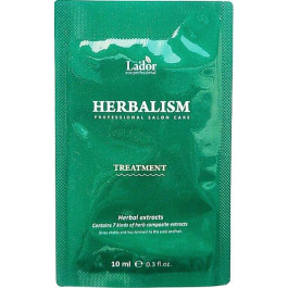   Lador Набір пробників  Herbalism Treatment Pouch Маска для пошкодженого волосся 10 шт по 10 мл (8809181937