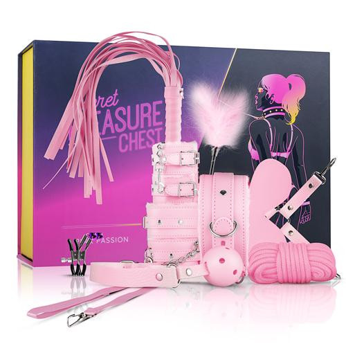  Набір БДСМ Secret Pleasure Chest - Pink Pleasure (LBX404) - зображення 1