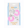 Toy Joy Наручники рожеві з хутром  Furry fan cuffs (TJ63366) - зображення 5