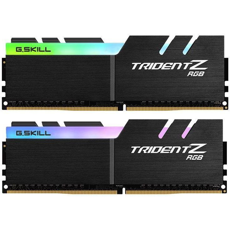 G.Skill 64 GB (2x32GB) DDR4 4400MHz Trident Z RGB (F4-4400C19D-64GTZR) - зображення 1