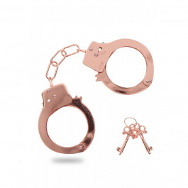 Toy Joy Наручники металеві Metal Handcuffs Rose Gold (10351-1)