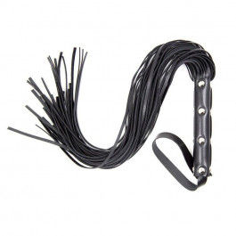   DS Fetish Флоггер черный  Stud flogger black (292400107)