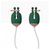  Затискачі для сосків з вібрацією Qingnan No.2 Vibrating Nipple Clamps Green (Q92000) - зображення 1