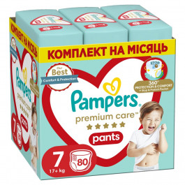 Pampers Premium Care Pants 7, 27 шт