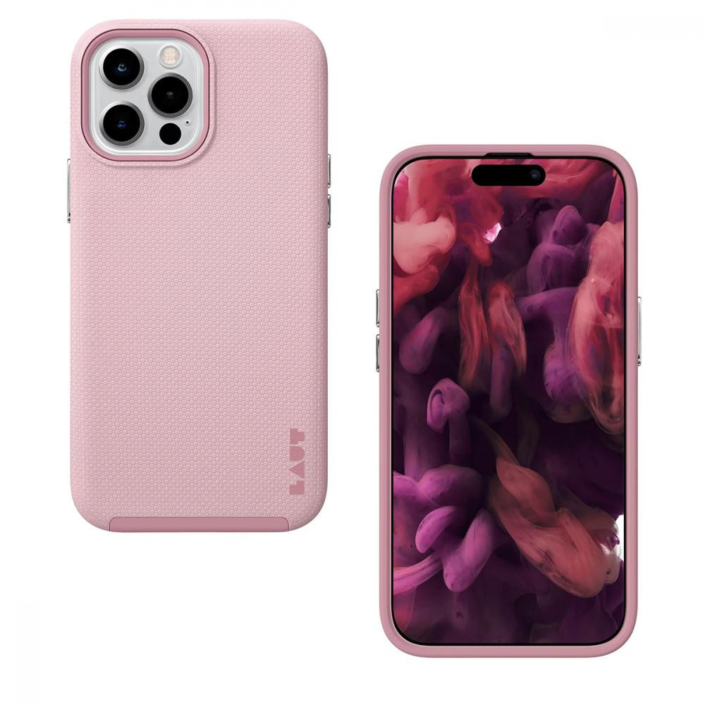 LAUT Shield Case for iPhone 15 Pro - Chalk Pink (L_IP23B_SH_P) - зображення 1