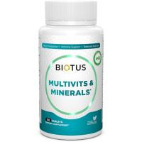 Biotus Multivits & Minerals Мультивітаміни та мінерали 120 таблеток - зображення 1