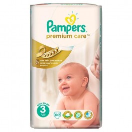 Pampers Premium care Midi 3 (60 шт.)