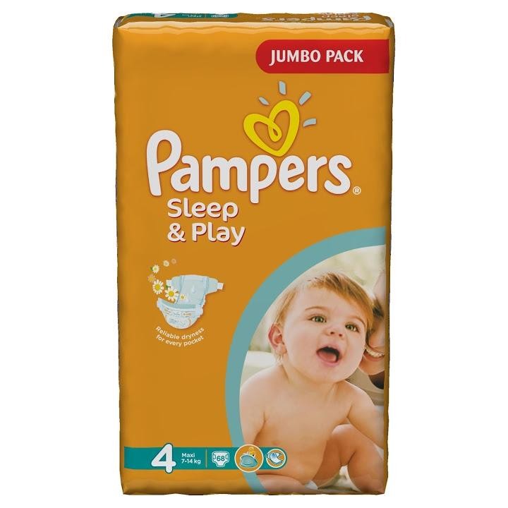 Pampers Sleep&Play Maxi 4 (68 шт.) - зображення 1