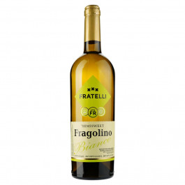 Fratelli Вино  Fragolino Bianco біле напівсолодке, 750 мл (4820236722790)