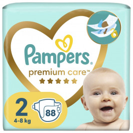 Pampers Premium Care 2, 88 шт