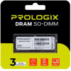 Prologix 4 GB SO-DIMM DDR3 1600 MHz (PRO4GB1600D3S) - зображення 4