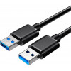 Essager Extension Cable USB 3.0 1m Black (EXCAA-YT01) - зображення 1