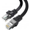 Essager TopSpeed Ethernet Flat Cable STP Cat.6 10m Black (EXCWXB-JSF01) - зображення 1