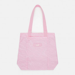 PUMA Спортивна сумка шопер жіноча тканинна маленька  07985707 X Pink Lilac-graffiti AOP (4099685704873)