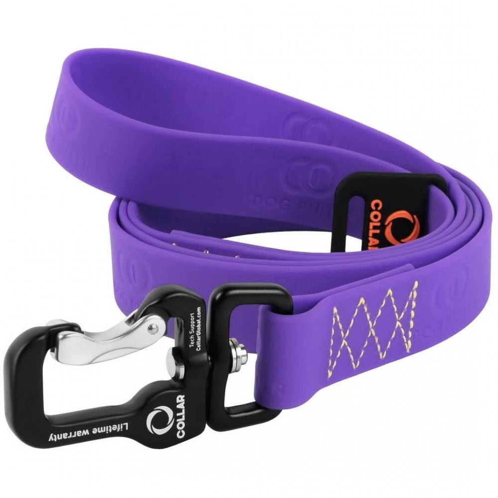Collar Поводок для собак Эволютор, ширина 25мм, длина 120см, Фиолетовый (4823089305776) (42109) - зображення 1