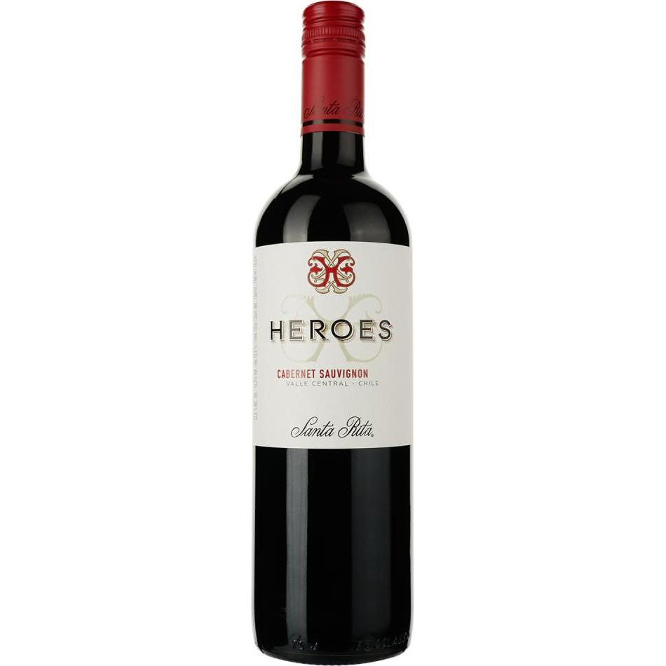 Santa Rita Вино  Heroes Cabernet Sauvignon червоне сухе 0.75 л (7804330003389) - зображення 1