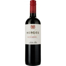   Santa Rita Вино  Heroes Cabernet Sauvignon червоне сухе 0.75 л (7804330003389)