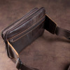 Vintage Удобная поясная сумка коричневого цвета  (14727) - зображення 4