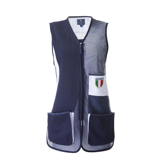Beretta Жилет для спортивной стрельбы  Uniform Pro Italia Wmn для правши L Синий - зображення 1