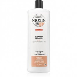 Nioxin System 3 Color Safe Cleanser Shampoo очищуючий шампунь для фарбованого волосся 1000 мл
