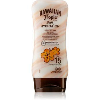 Hawaiian Tropic Silk Hydration зволожуючий крем для засмаги SPF 15 180 мл - зображення 1