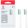 Oclean Brush Head Professional Clean 2-pack White (6970810553765) - зображення 1