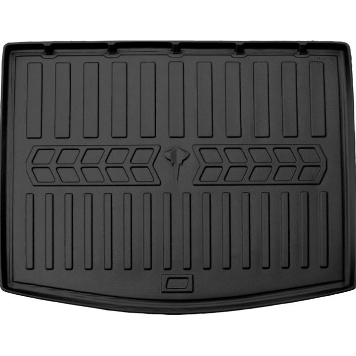 Stingray Автокилимок в багажник Stingray VOLKSWAGEN ID.3 (2020-...) without ears/upper trunk (6024491) Чорний - зображення 1