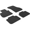 Gledring Автомобільні килимки поліки в салон GledRing на у BMW X1 F48 15-22 БМВ Х1 чорні - зображення 1