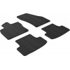 Gledring Автомобільні килимки поліки в салон GledRing на у Skoda Karoq 1 17- Шкода Карок чорні - зображення 1