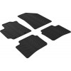 Gledring Автомобільні килимки поліки в салон GledRing на у Hyundai i10 3 19- Хендай ай 10 чорні - зображення 1