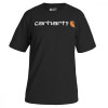 Carhartt WIP Футболка з логотипом  Core - чорна L - зображення 1