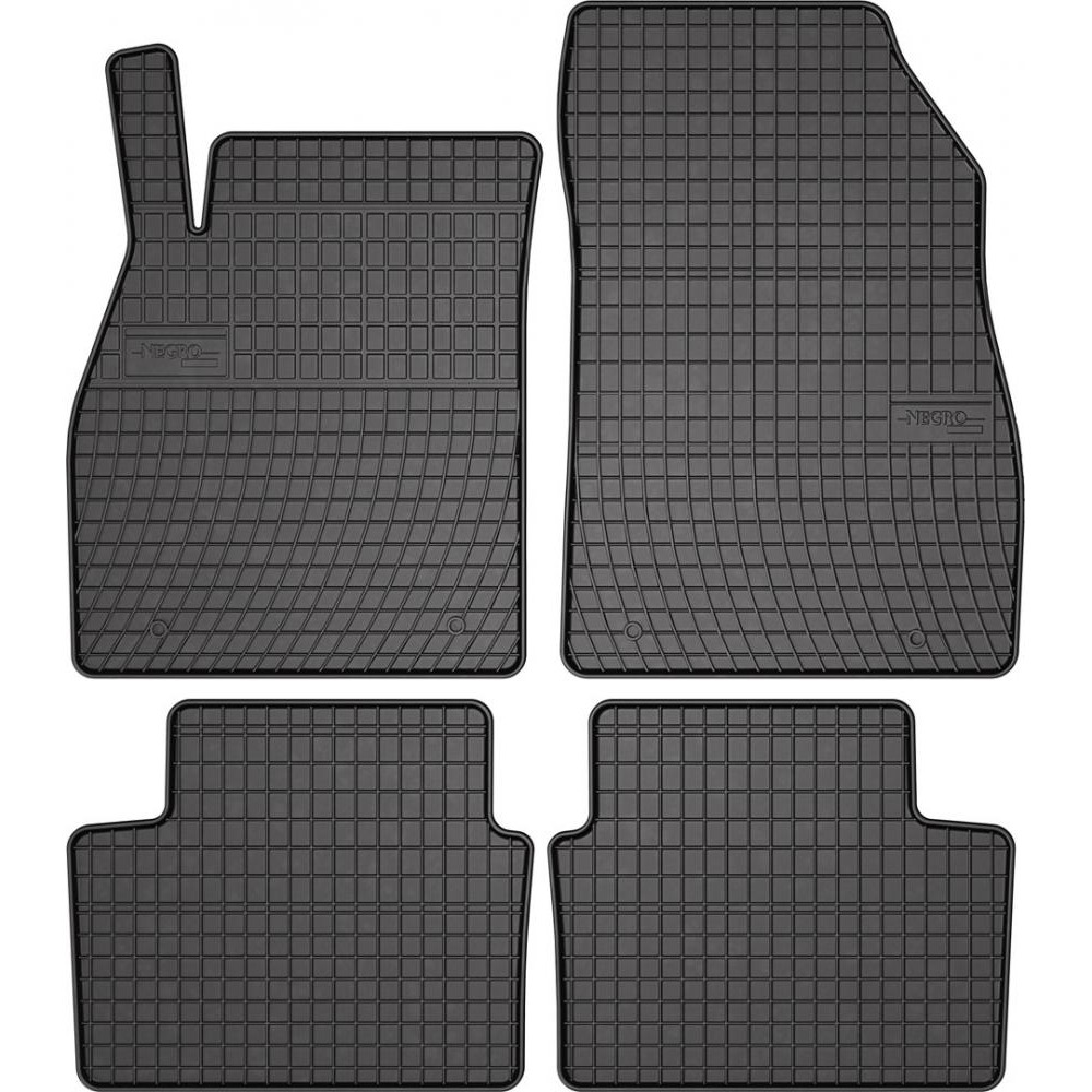 Frogum Автомобільні килимки поліки в салон Frogum на у Opel Insignia A 08-17 Опель Инсигния чорні - зображення 1