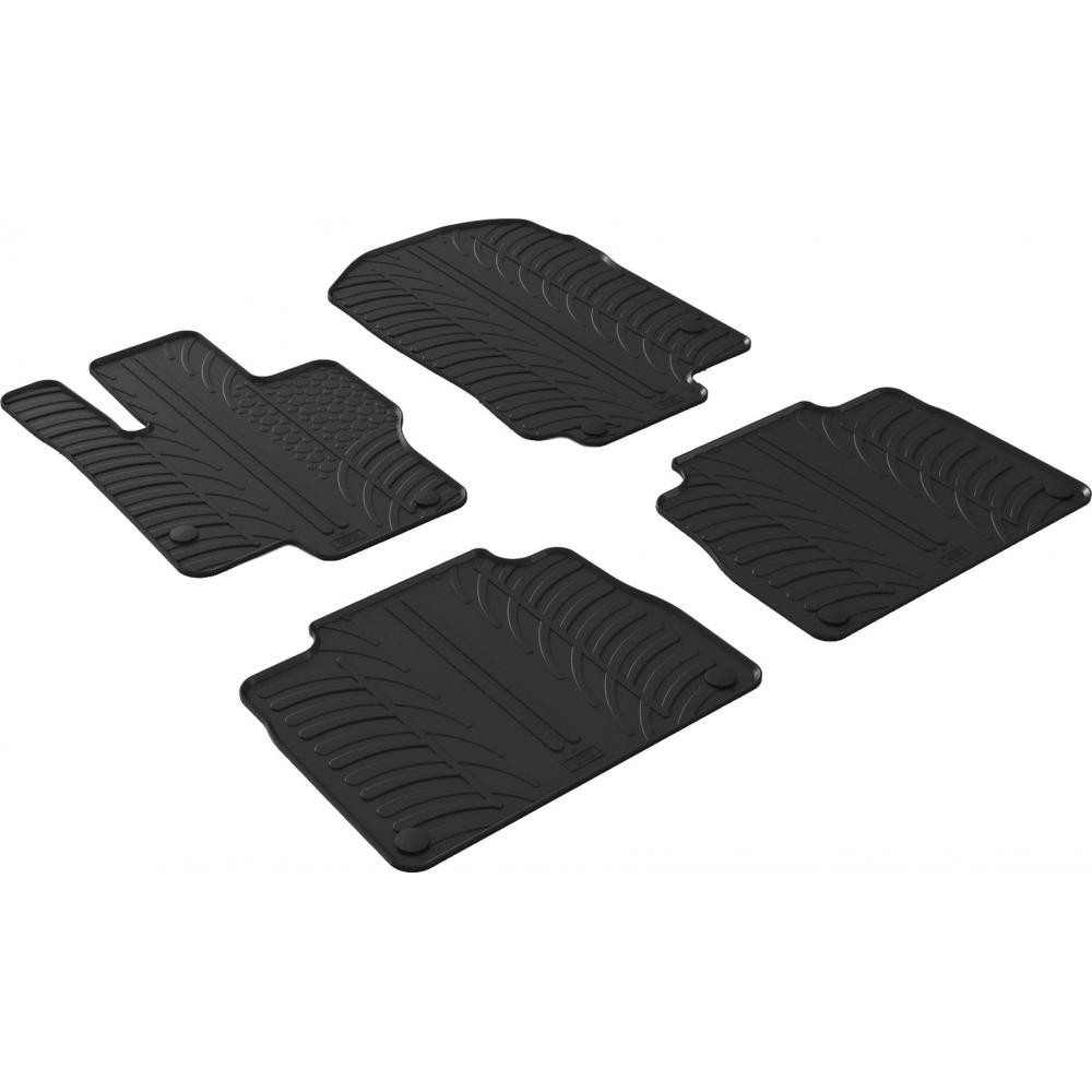 Gledring Автомобільні килимки поліки в салон GledRing на у Mercedes GLE W167 19- Мерседес ГЛЕ чорні - зображення 1