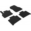 Gledring Автомобільні килимки поліки в салон GledRing на у Renault ZOE 1 12- Рено Зое чорні - зображення 1
