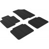 Gledring Автомобільні килимки поліки в салон GledRing на у KIA Optima 4 17-20 КИА Оптима чорні - зображення 1