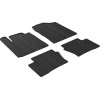 Gledring Автомобільні килимки поліки в салон GledRing на у KIA Picanto 3 17- КИА Пиканто чорні - зображення 1