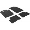 Gledring Автомобільні килимки поліки в салон GledRing на у Dacia Duster 2 МКПП 17- Дачия Дастер чорні - зображення 1