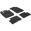 Gledring Автомобільні килимки поліки в салон GledRing на у Dacia Duster 1 15-17 Дачия Дастер чорні - зображення 1