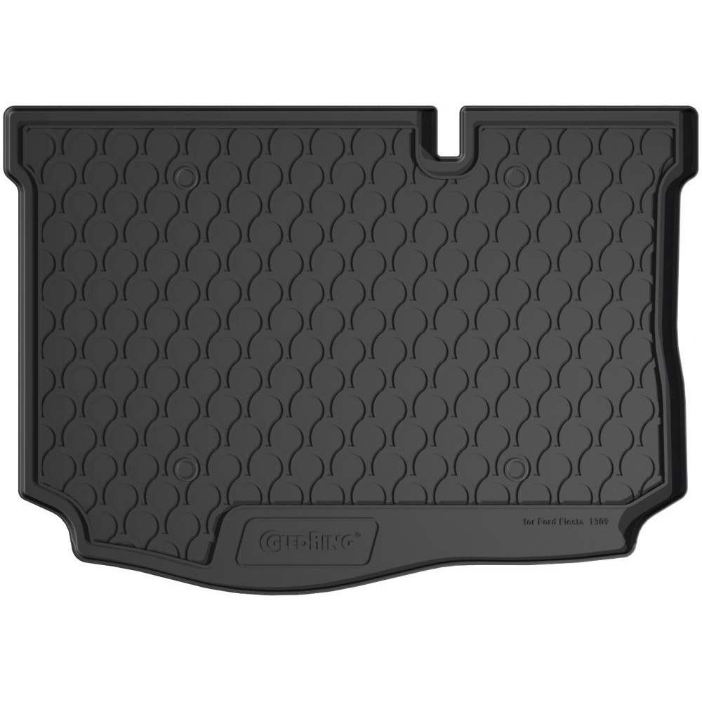 Gledring Автомобільний килимок в багажник GledRing Ford FIESTA 7 5d нижн 17-23 чорний Форд Фиеста - зображення 1