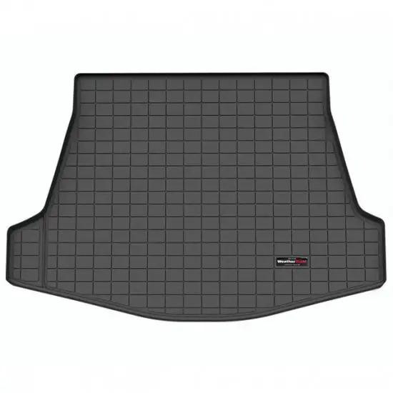 WeatherTech Автомобільний килимок в багажник авто Weathertech Toyota bZ4X 23- чорний Тойота бЗ4Х - зображення 1