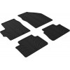 Gledring Автомобільні килимки поліки в салон GledRing на у TOYOTA YARIS 4 19- Тойота Ярис чорні - зображення 1