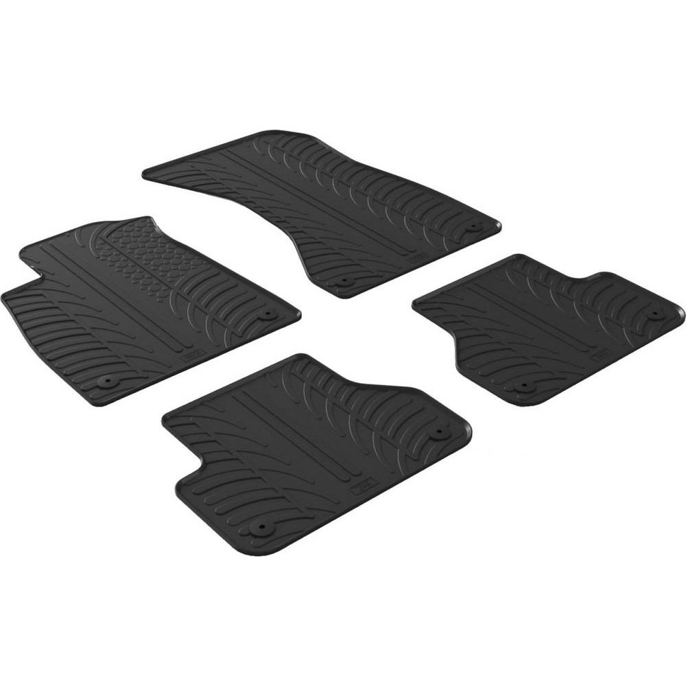 Gledring Автомобільні килимки поліки в салон GledRing на у Audi S5 2 liftback 17- Ауди С5 чорні - зображення 1