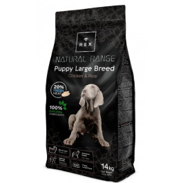   Rex Natural Range Puppy Large Chicken Rice 14 кг (8436557745767)