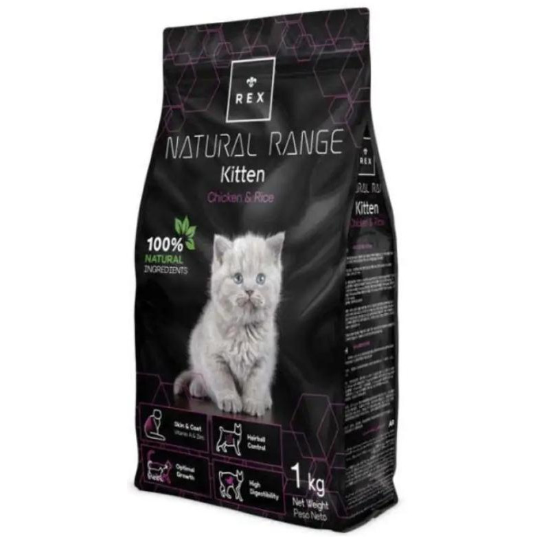 Rex Natural Range Kitten Chicken & Rice 3 кг (8436557740267) - зображення 1