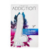 Addiction Crystal Clear Dildo With Balls - 7" (SO5581) - зображення 4
