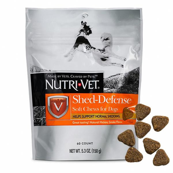 Nutri-Vet Shed-Defense Soft Chews 60 шт. (669125118207) - зображення 1