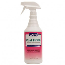 Davis Veterinary Средство Davis Coat Finish для восстановления шерсти у собак и котов, 946 мл (CF32)