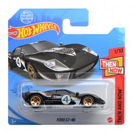   Hot Wheels Gum Ball 3000 Ford GT-40 Then And Now 1:64 GTC66 Black