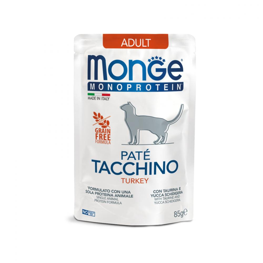 Monge Monoprotein Adult Tacchino індичка 85 г (8009470013734) - зображення 1